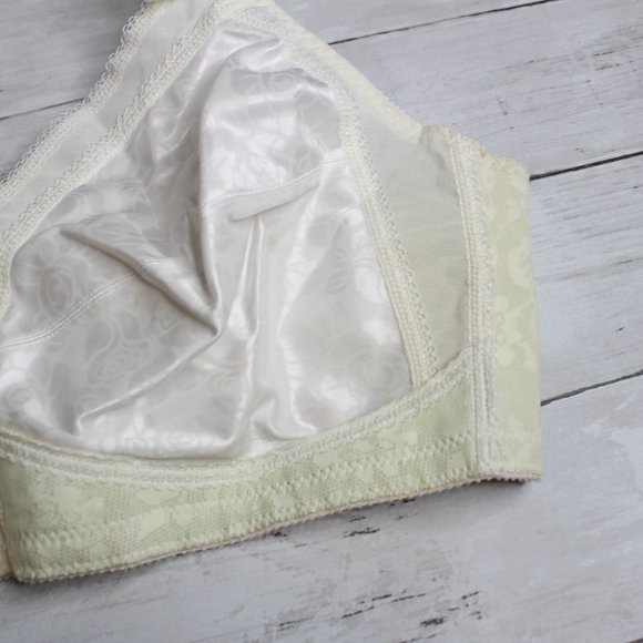 Playtex 18 Hour Women's Bra Plus Size 46B Wire Free Full Figure White - Picture 5 of 8